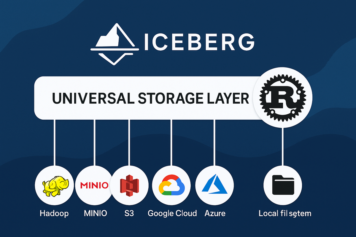 One Interface, Many Backends: The Design of Iceberg Rust's Universal Storage Layer with OpenDAL